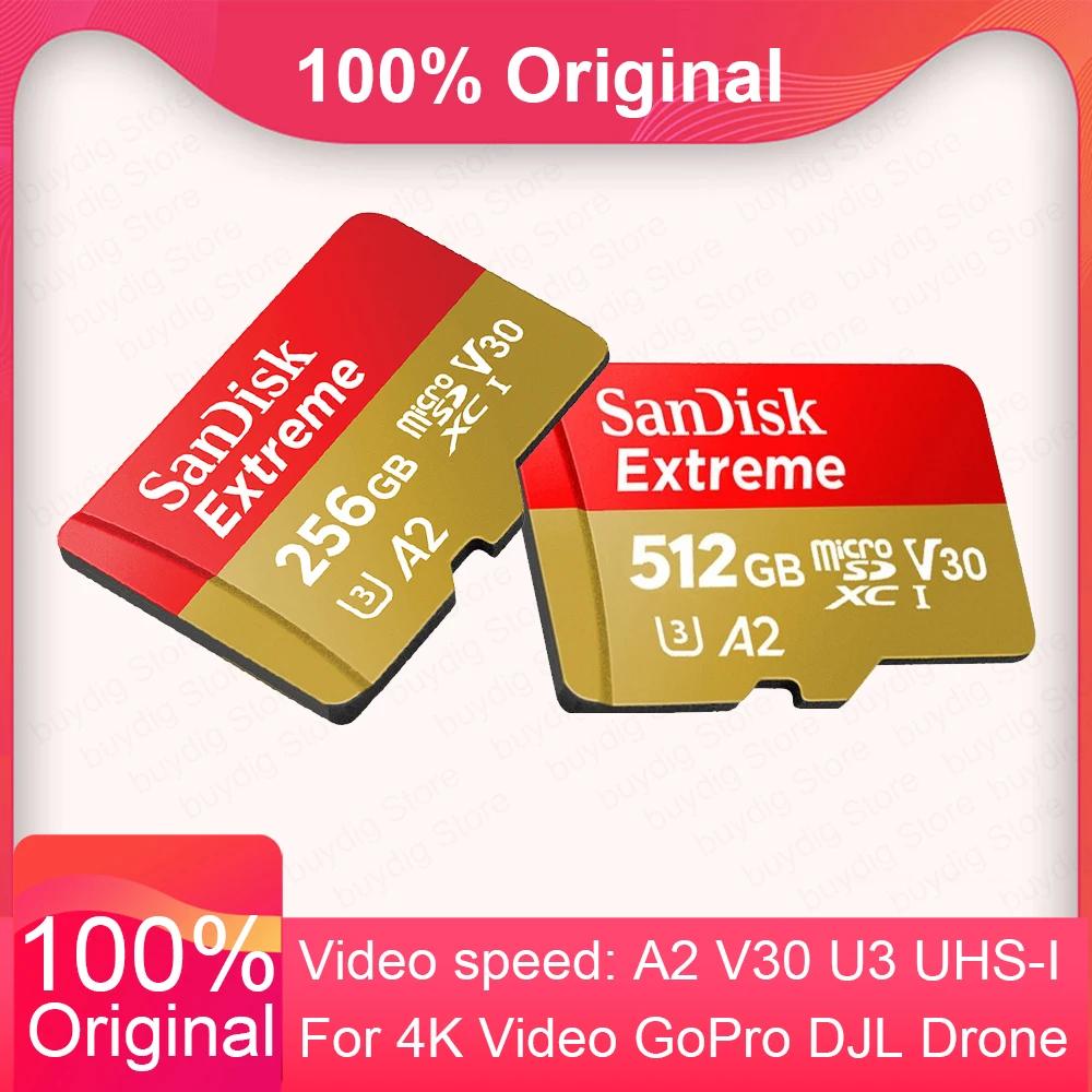 SanDisk ī޶  DJI ٵ  ͽƮ 4K ÷ ޸ ī, A2 USB 3.0 ũ SDXC U3 UHS-I ī, V30 ũ SD ī
